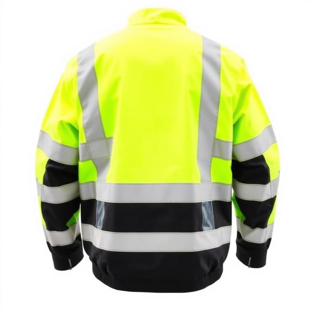 Hi Visibility Safety Jackets — Back